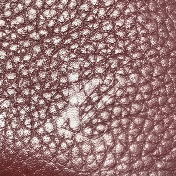 LOUIS VUITTON Brown Leather Pochette Clutch Bag - Picture 15 of 15